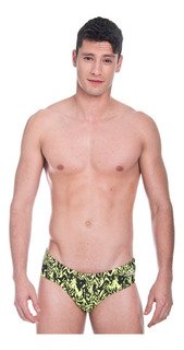 Slip Natacion Zunga Resistente Cloro Estampado Heracles