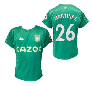 Buzo Arquero Niños Dibu Martinez Aston Villa Manga Corta